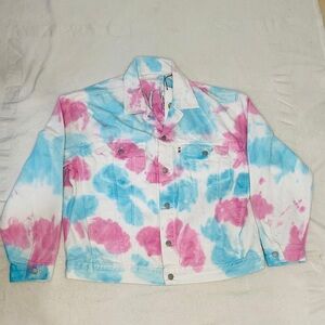 Levis denim jacket 
Pride edition “use your voice “